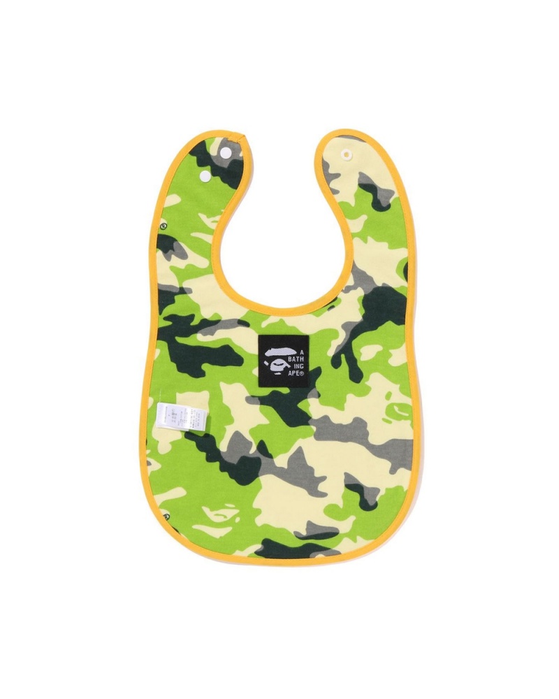 Hauts Bape Baby Woodland Milo Fishing Vest Print Reversible Bib Beige Enfant | CSL-11427335